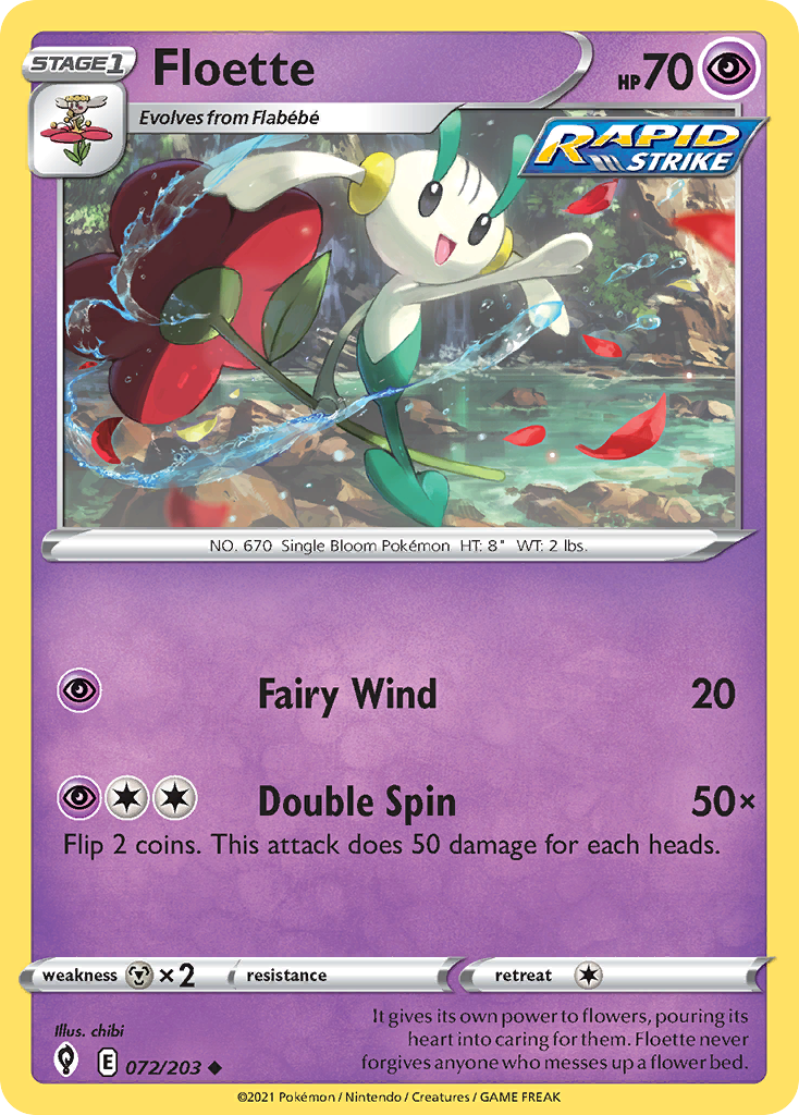 Evolving Skies Floette #72/203