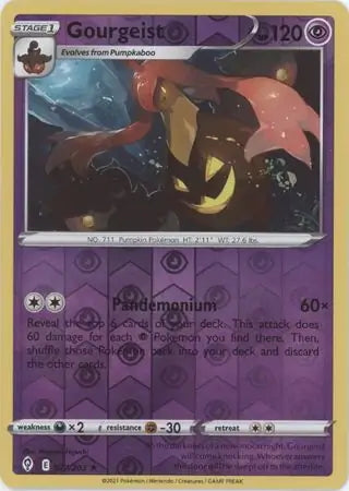 Evolving Skies Gourgeist #77/203 reverse holo