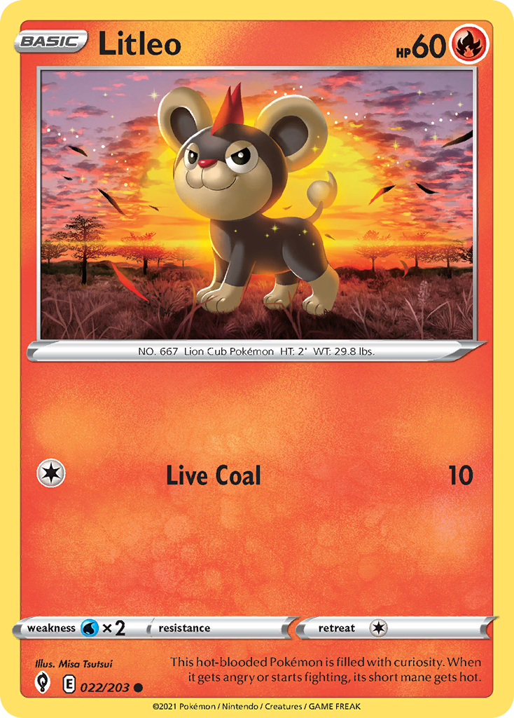 Evolving Skies Litleo #22/203