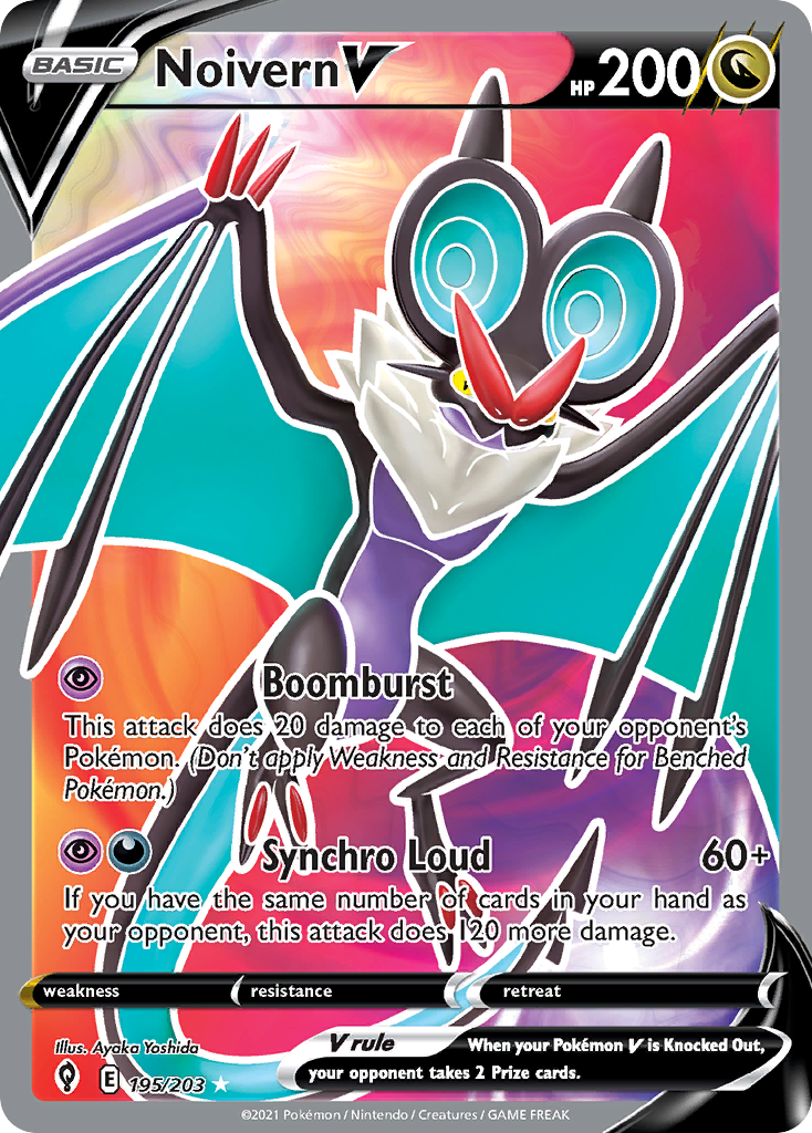 Evolving Skies Noivern V #195/203