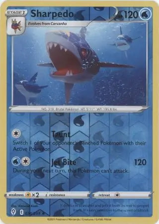 Evolving Skies Sharpedo #36/203 reverse holo
