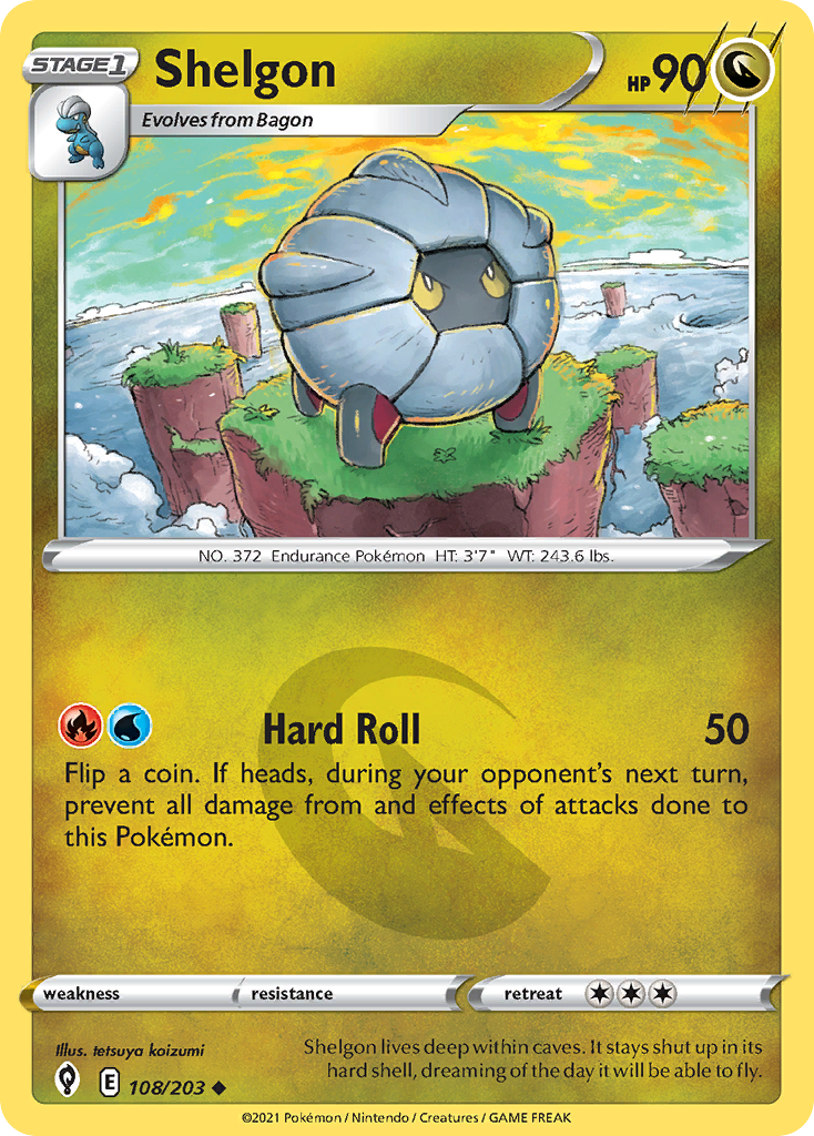 Evolving Skies Shelgon #108/203