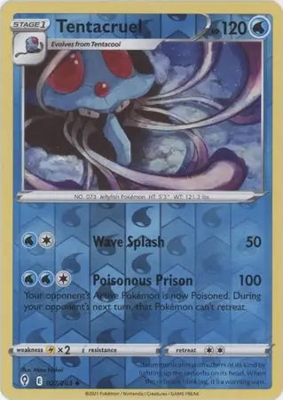 Evolving Skies Tentacruel #27/203 reverse holo