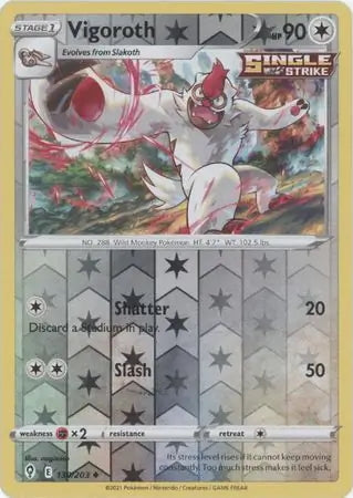 Evolving Skies Vigoroth #130/203 reverse holo