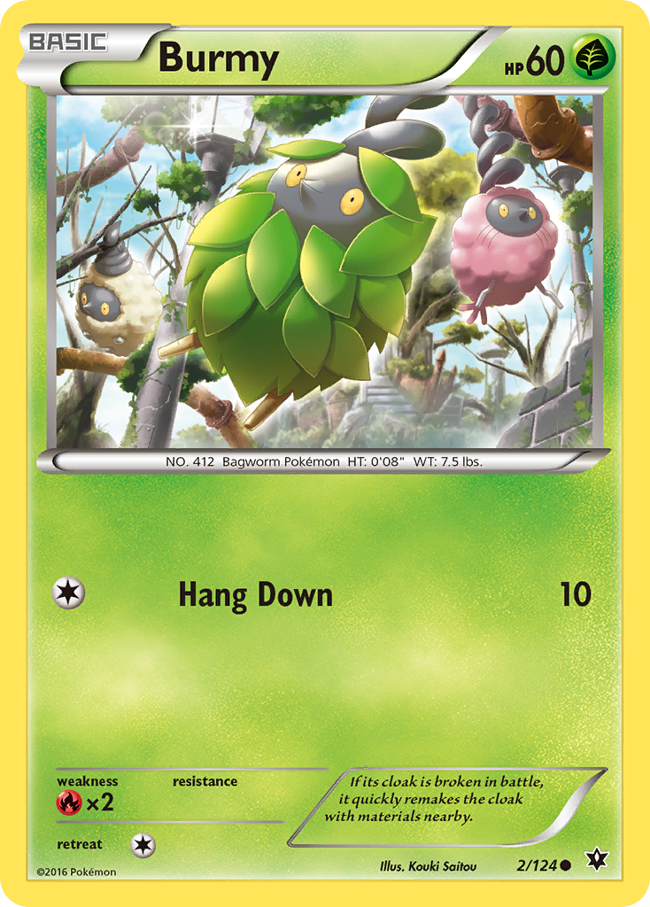 Fates Collide Burmy #2/124