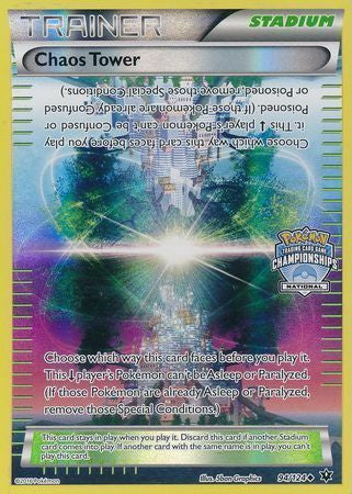 Fates Collide Chaos Tower #94 Nationals Promo