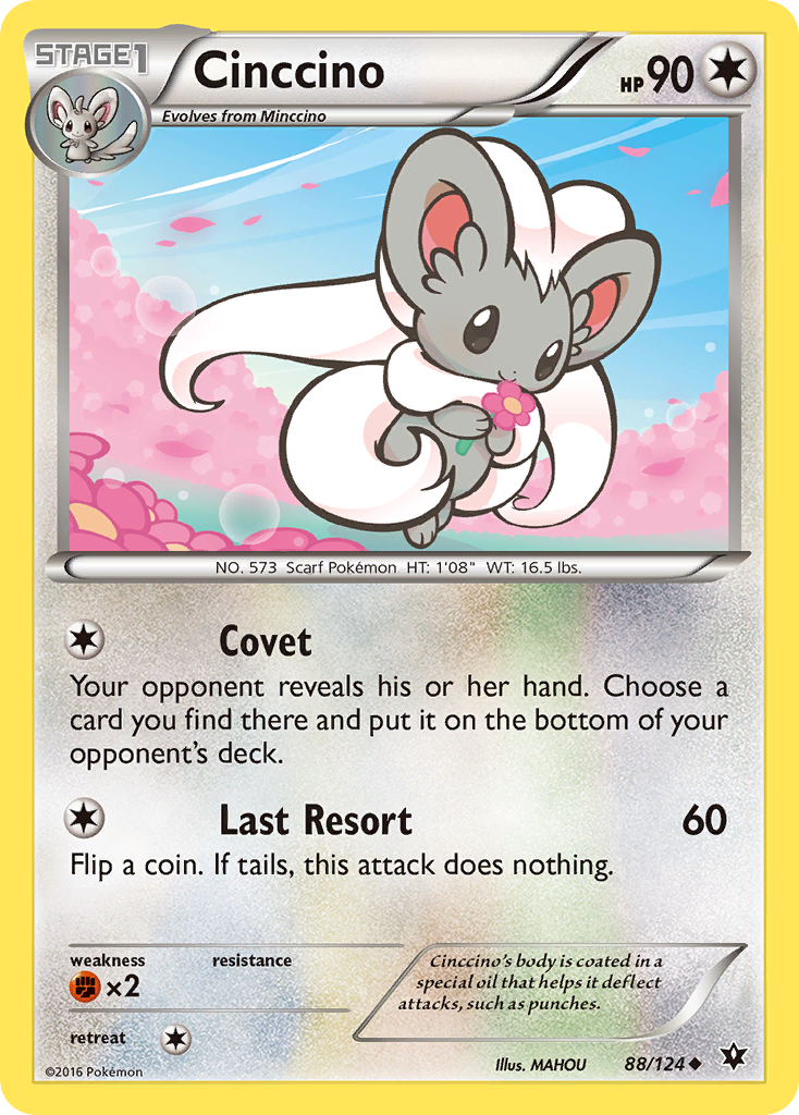 Fates Collide Cinccino #88/124