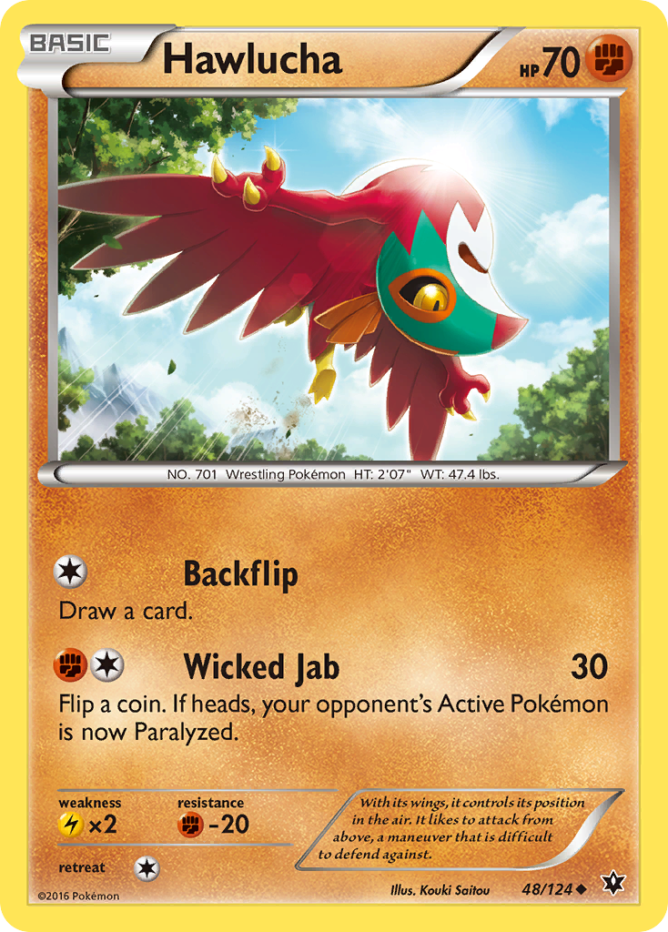 Fates Collide Hawlucha #48/124