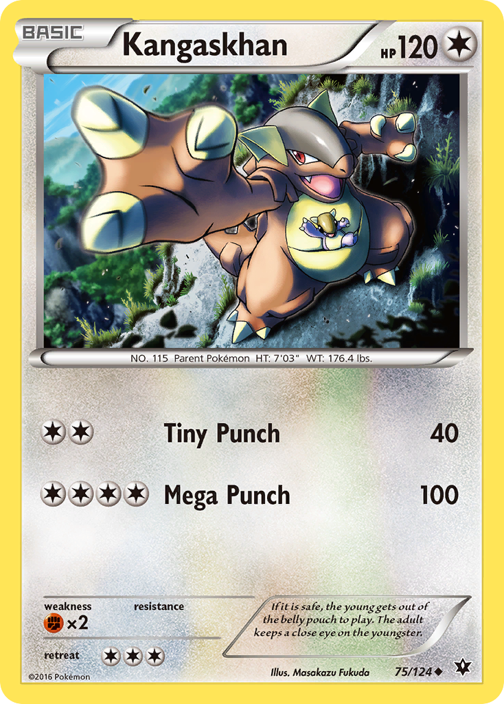 Fates Collide Kangaskhan #75/124