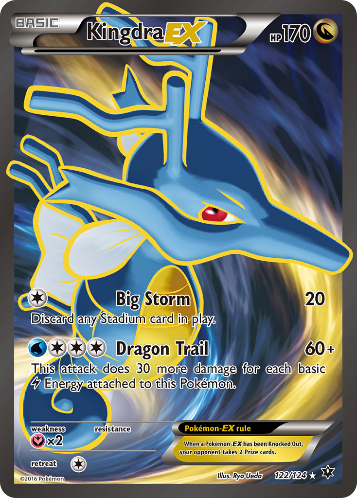 Fates Collide Kingdra EX #122/124