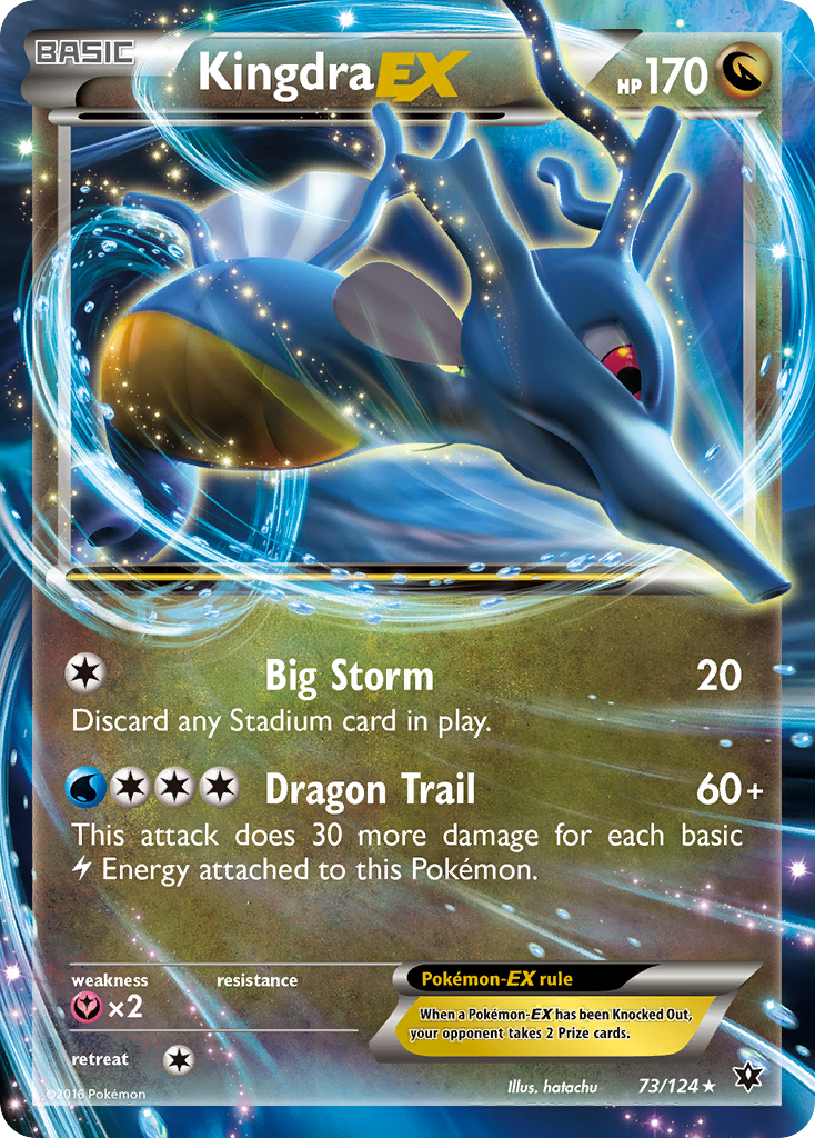 Fates Collide Kingdra EX #73/124