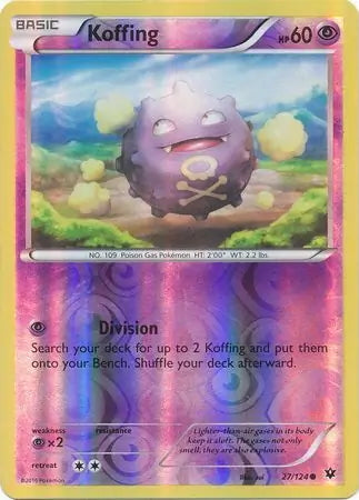 Fates Collide Koffing #27/124 reverse holo
