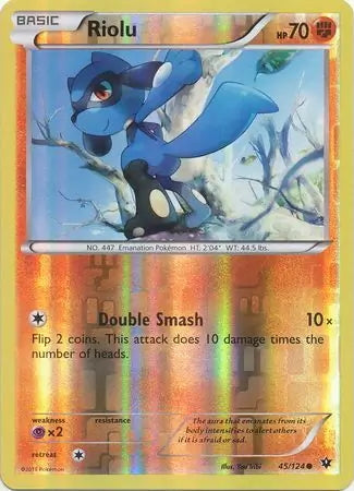 Fates Collide Riolu #45/124 reverse holo