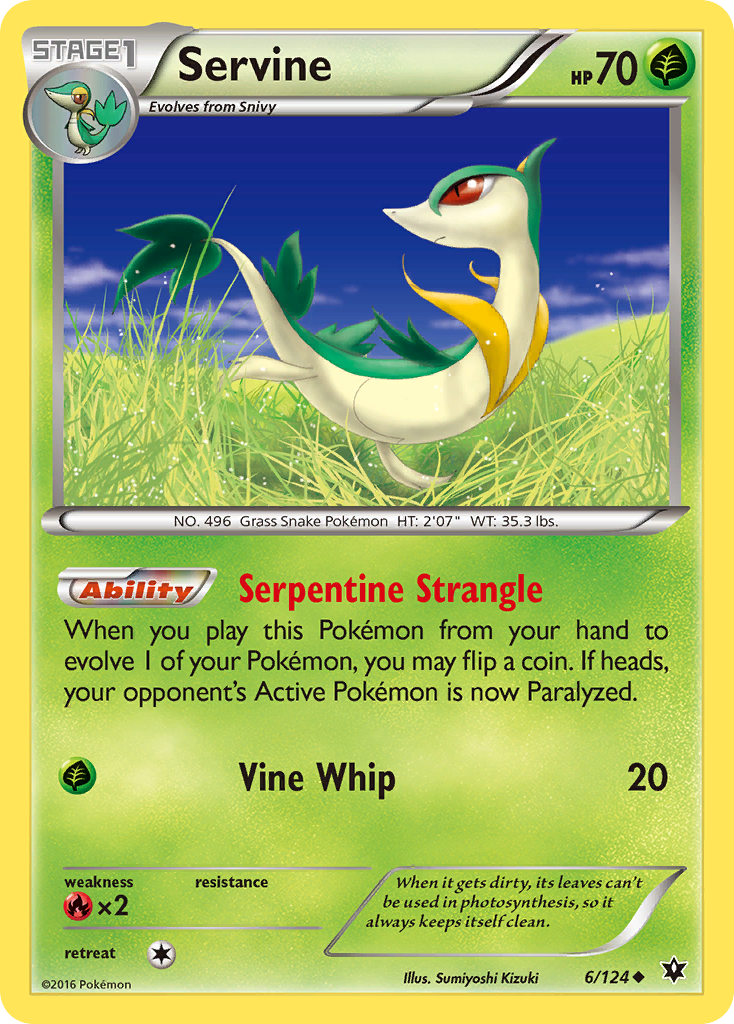 Fates Collide Servine #6/124