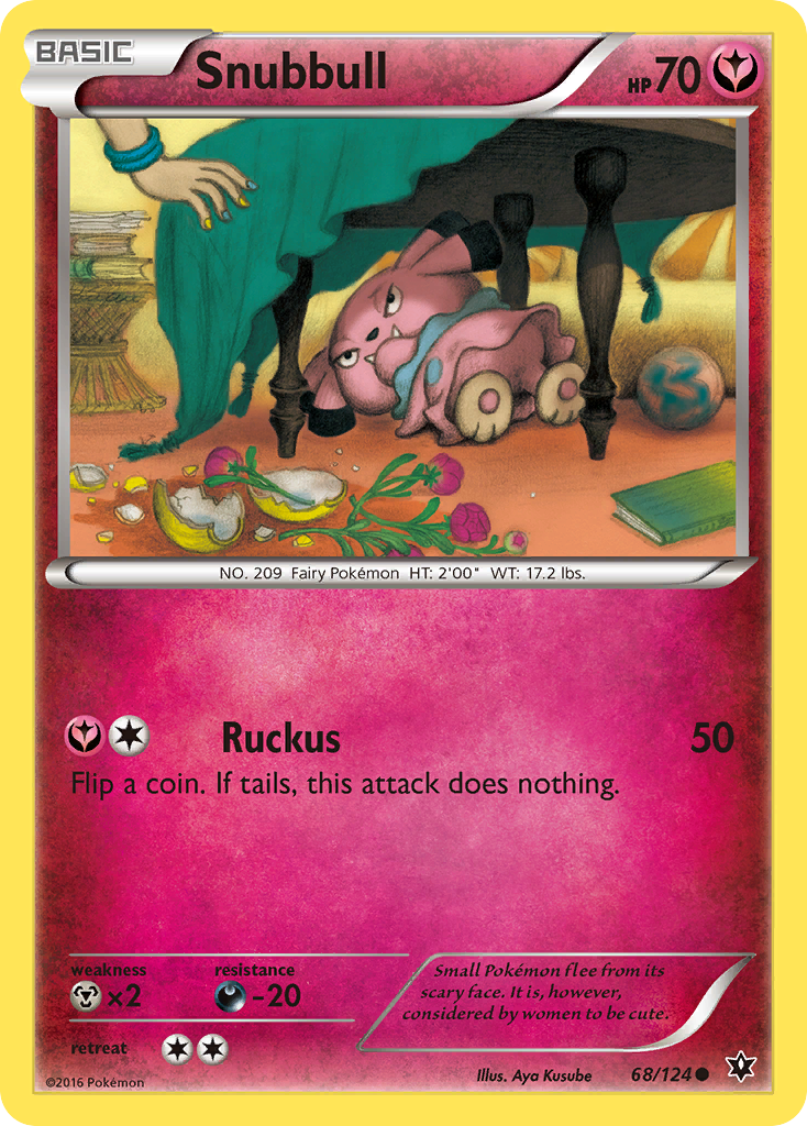 Fates Collide Snubbull #68/124