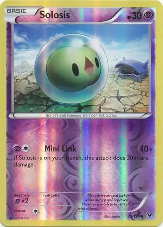 Fates Collide Solosis #33/124 reverse holo
