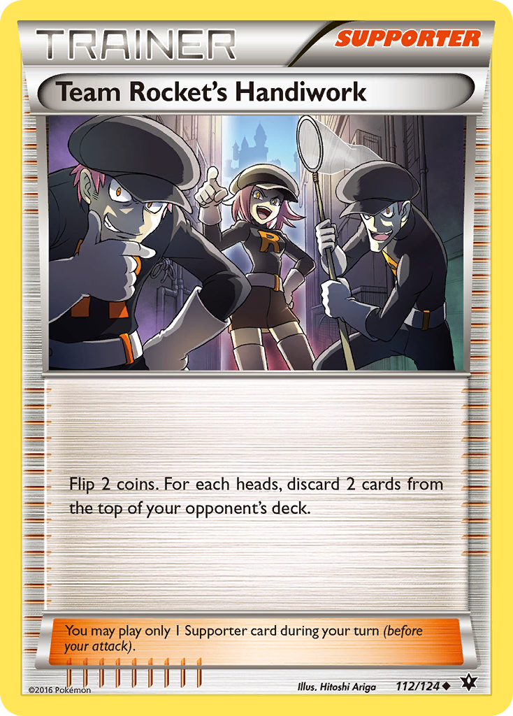 Fates Collide Team Rocket's Handiwork #112/124