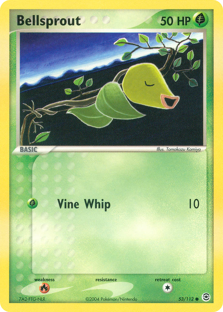 FireRed & LeafGreen Bellsprout #53/112