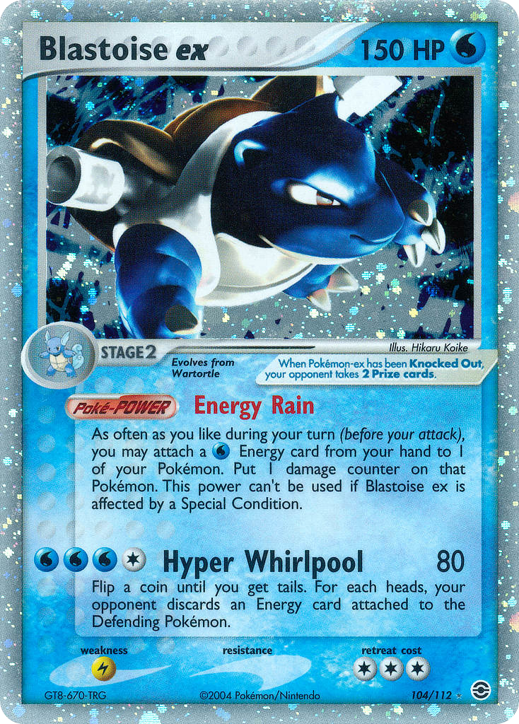 FireRed & LeafGreen Blastoise ex #104/112