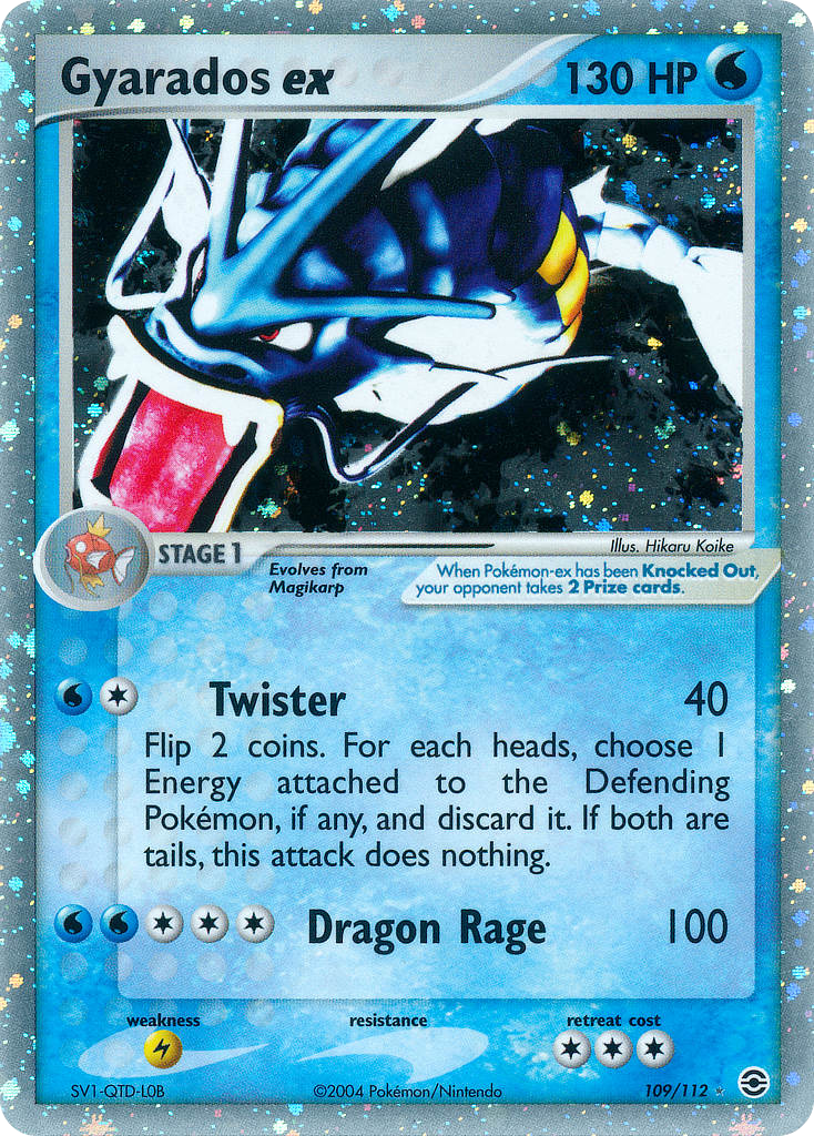 FireRed & LeafGreen Gyarados ex #109/112
