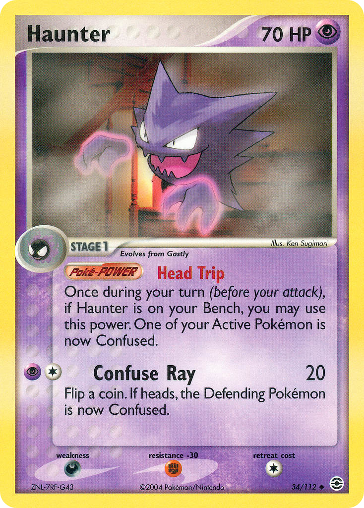 FireRed & LeafGreen Haunter #34/112