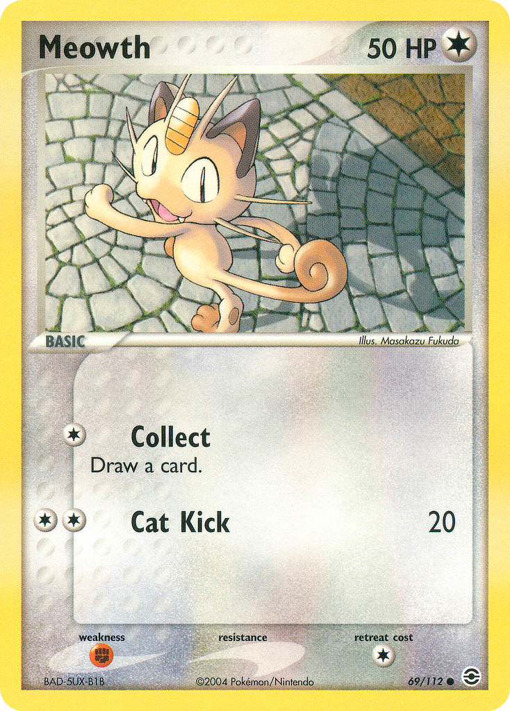 FireRed & LeafGreen Meowth #69/112