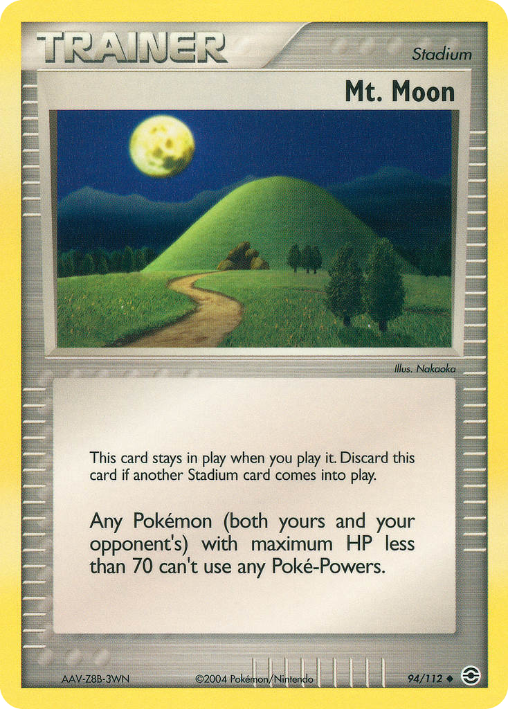 FireRed & LeafGreen Mt. Moon #94/112