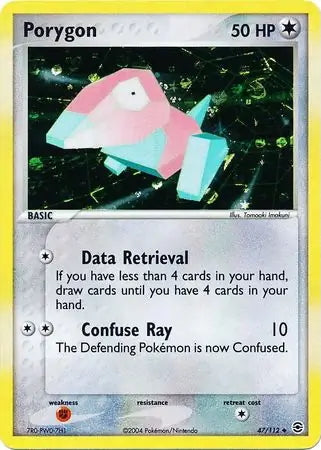 FireRed & LeafGreen Porygon #47/112 reverse holo