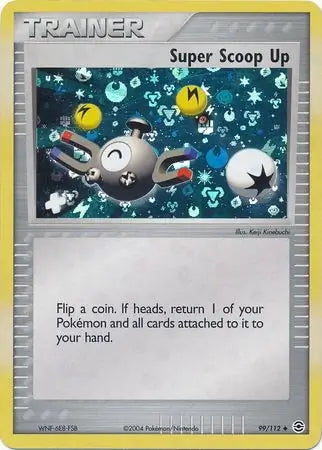 FireRed & LeafGreen Super Scoop Up #99/112 reverse holo