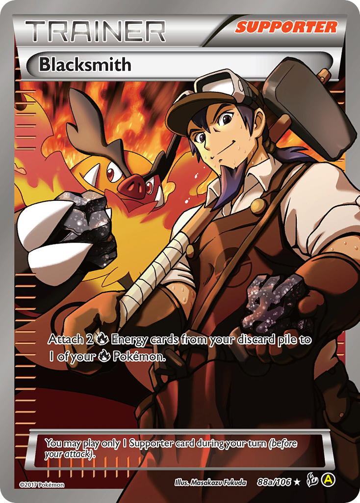 Flashfire Blacksmith #88/106 Alternate Art