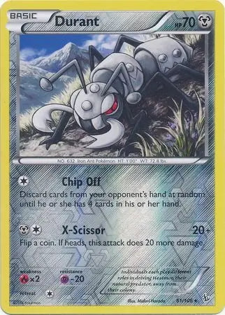 Flashfire Durant #61/106 reverse holo