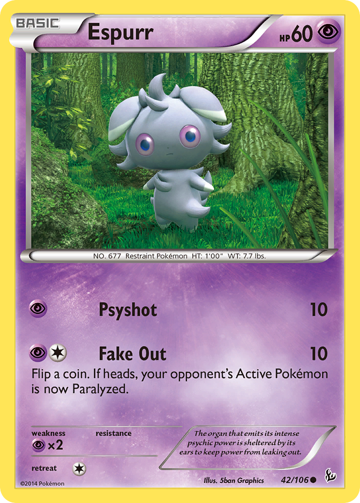 Flashfire Espurr #42/106