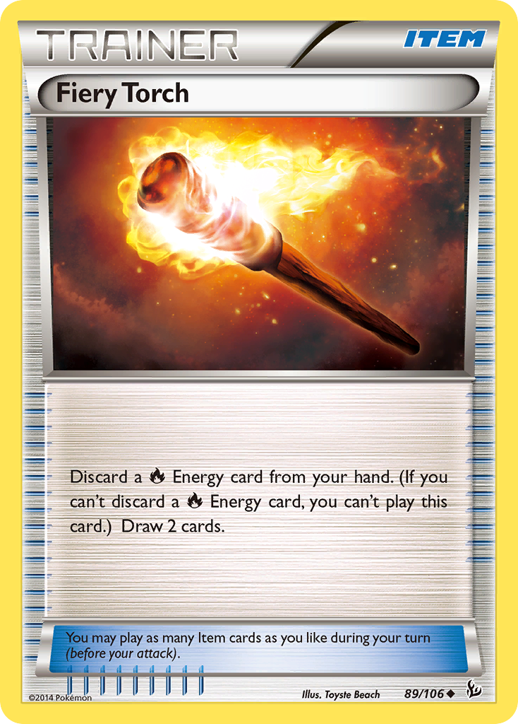 Flashfire Fiery Torch #89/106