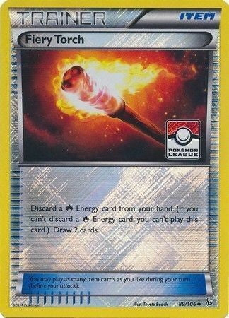 Flashfire Fiery Torch #89 League Promo