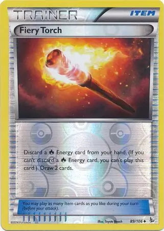 Flashfire Fiery Torch #89/106 reverse holo