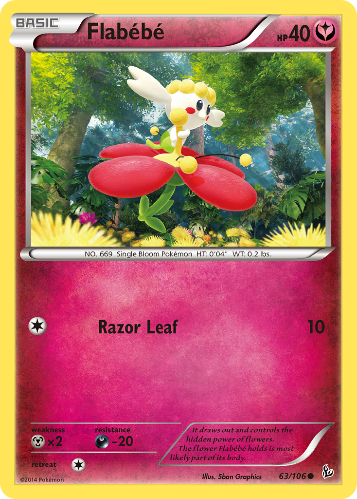 Flashfire Flabébé #63/106