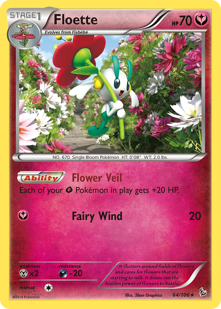Flashfire Floette #64/106