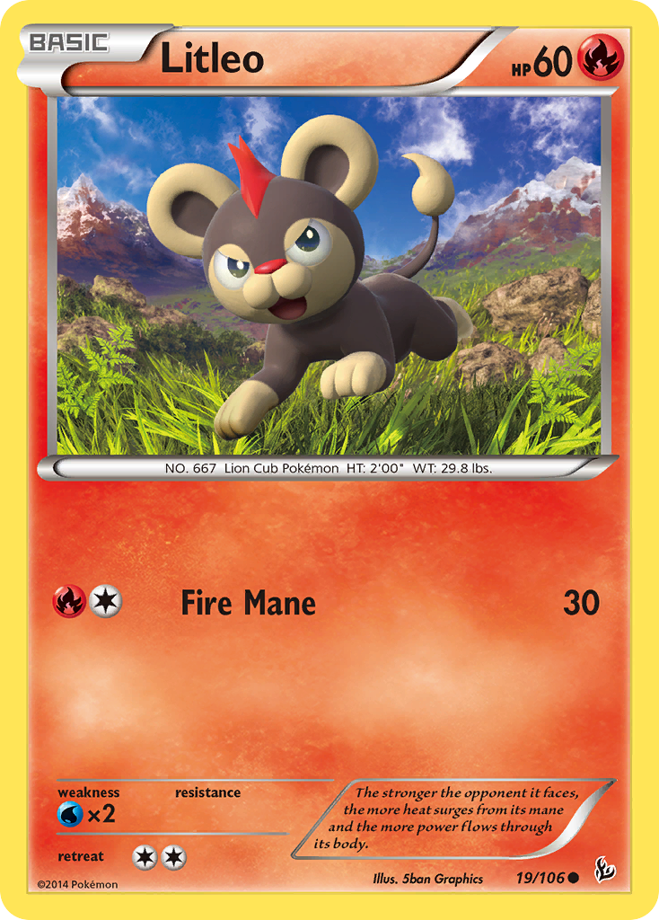 Flashfire Litleo #19/106