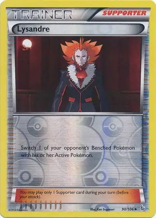 Flashfire Lysandre #90/106 reverse holo