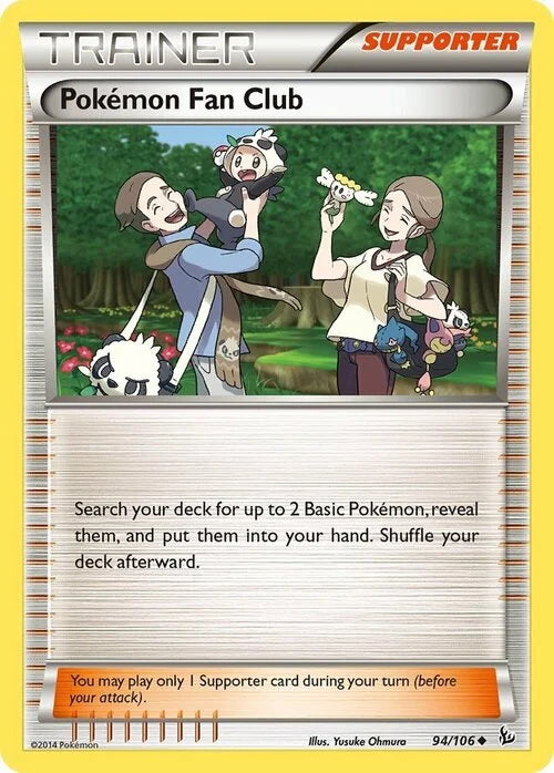 Flashfire Pokémon Fan Club #94/106
