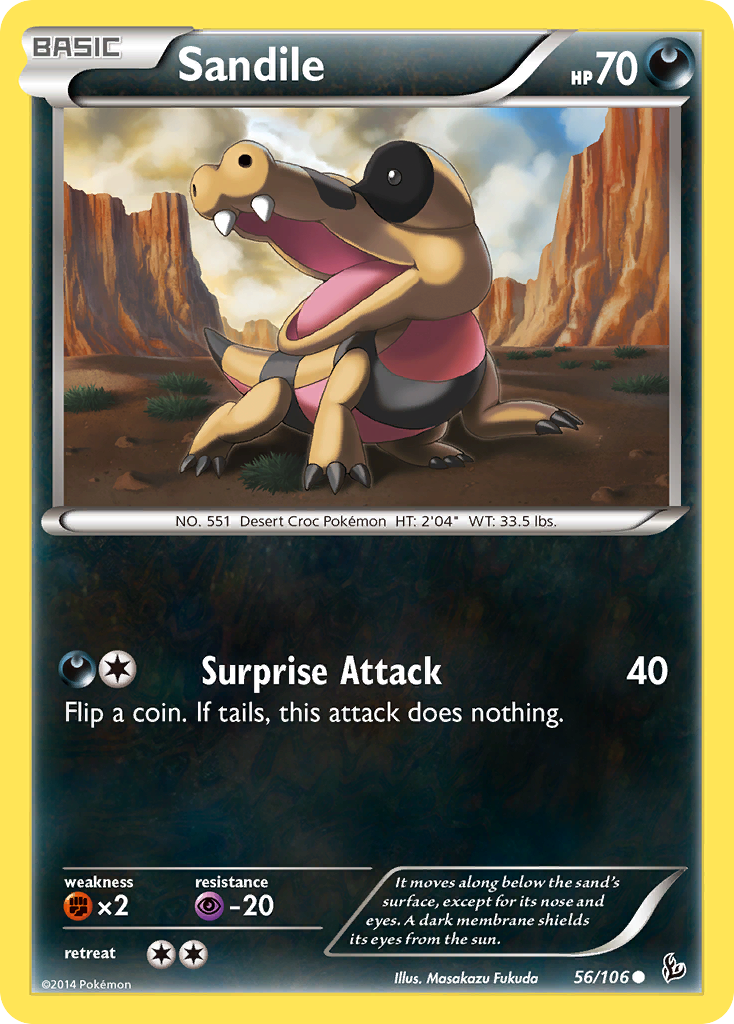 Flashfire Sandile #56/106