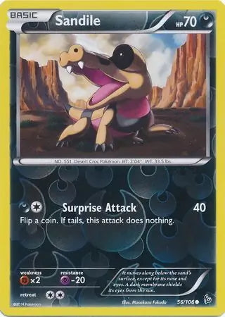 Flashfire Sandile #56/106 reverse holo