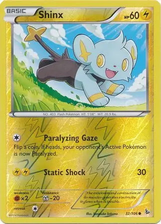 Flashfire Shinx #32/106 reverse holo