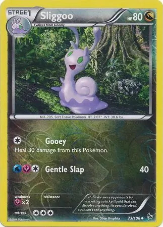Flashfire Sliggoo #73/106 reverse holo