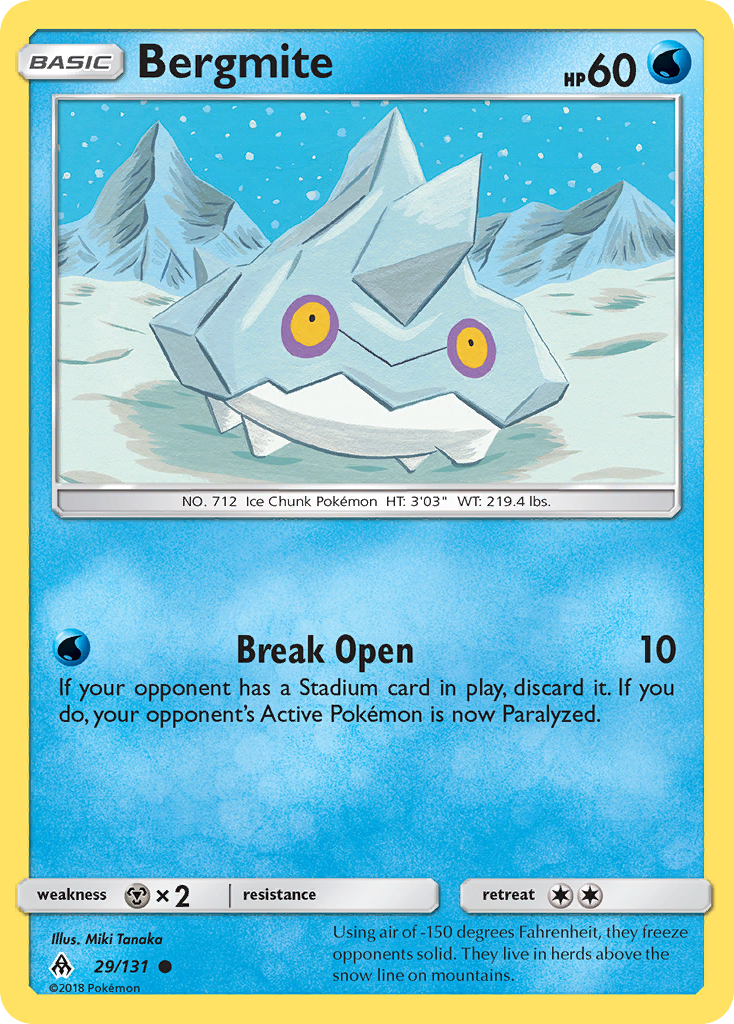 Forbidden Light Bergmite #29/131