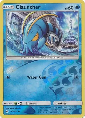 Forbidden Light Clauncher #25/131 reverse holo