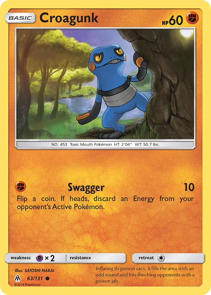 Forbidden Light Croagunk #63/131