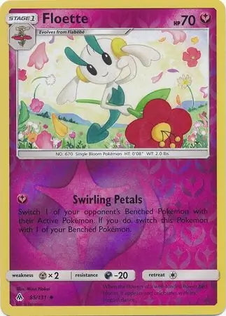 Forbidden Light Floette #85/131 reverse holo