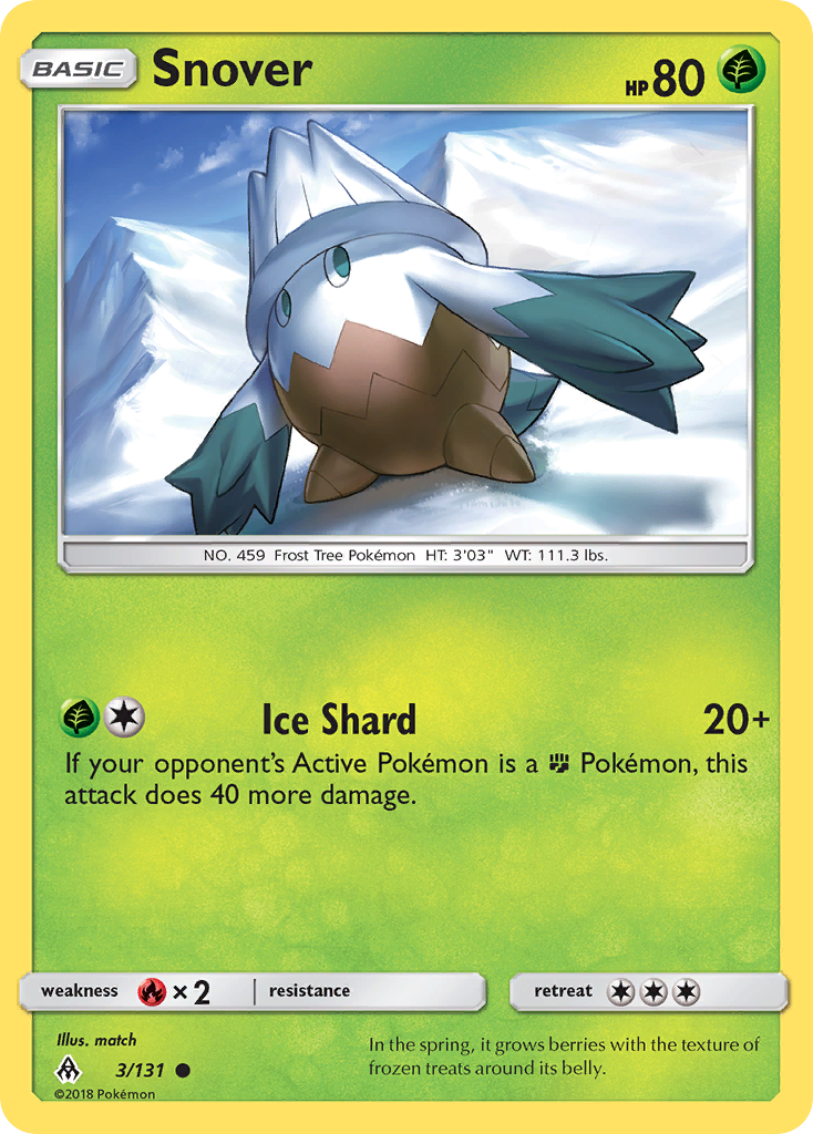 Forbidden Light Snover #3/131