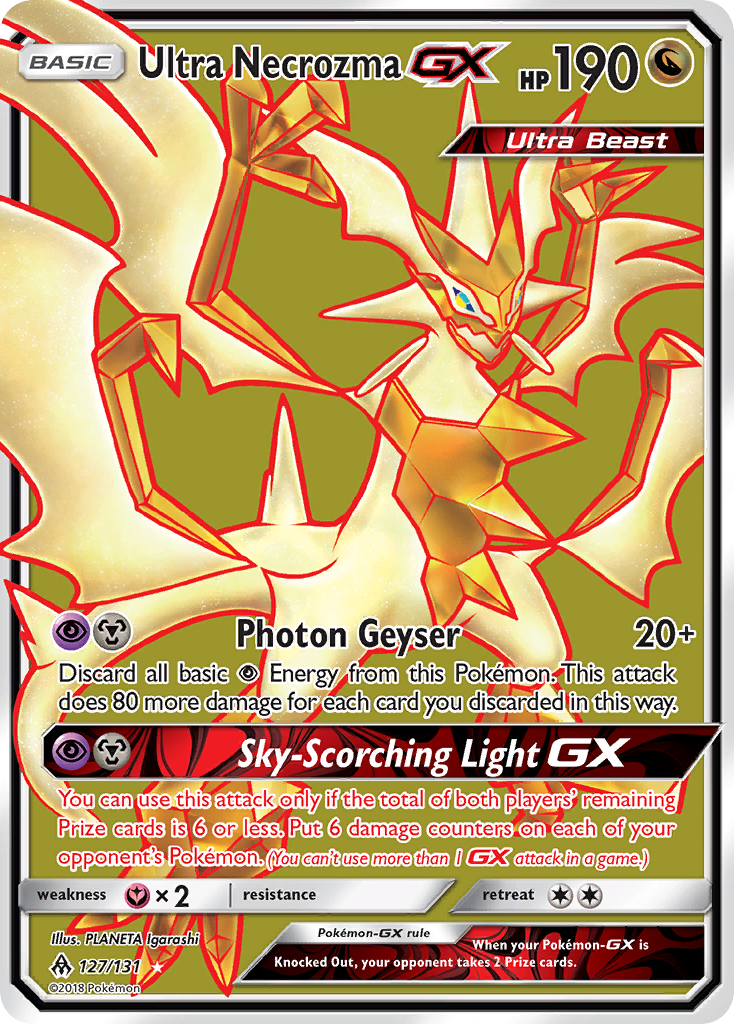 Ultra Necrozma GX Full Art